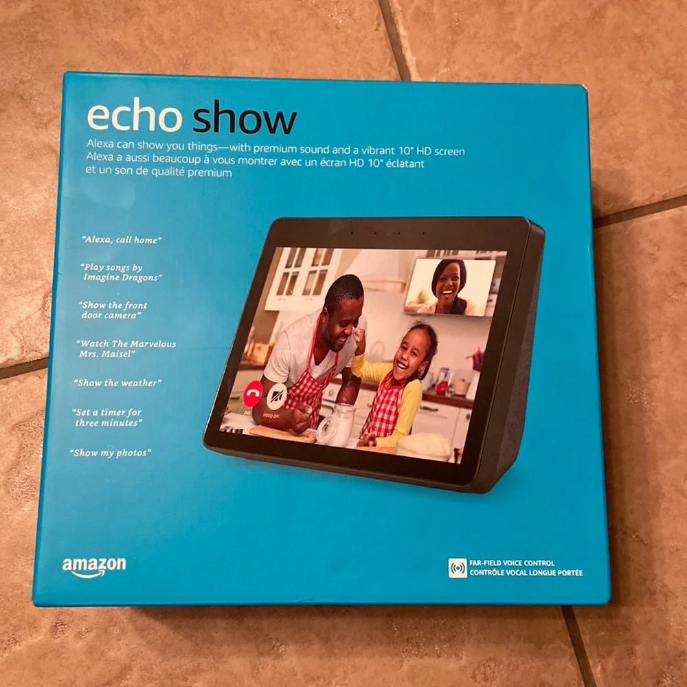 NEW sealed ECHO SHOW 2nd GENERATION